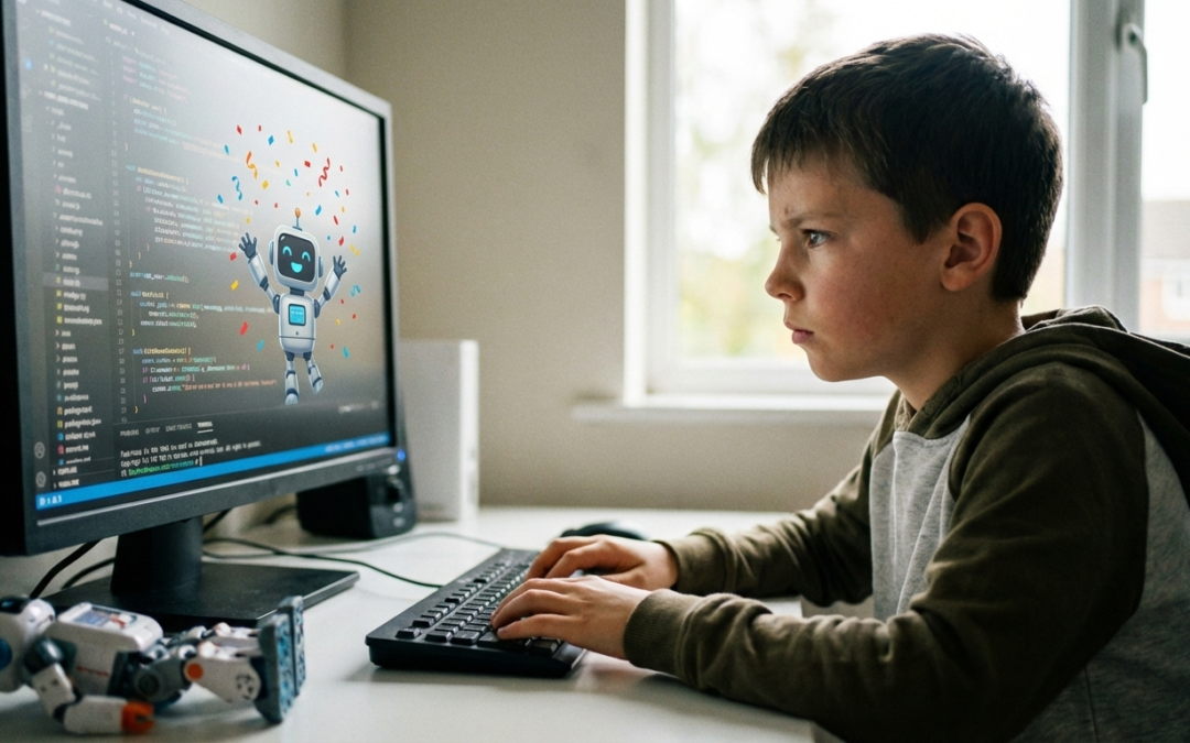 Programar: El «Gimnasio Mental» donde tus hijos transforman el «No puedo» en «Voy a resolverlo» 🧠💪